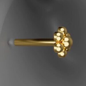 Maria Tash 6.5mm Threaded Earring Back 18G